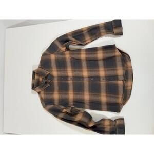 Eddie Bauer Men's Button-Up Plaid Casual Shirt Size Small Great Colors